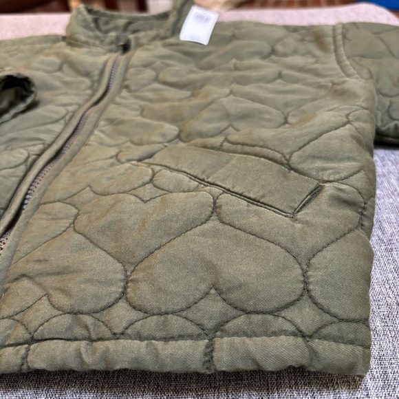 Heart-Quilted Jacket for Girls, Small (6-7) - Picture 2 of 6